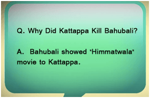 “Katappa ne Bahubali ko kyu Mara” Jokes