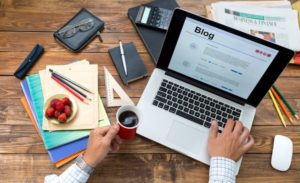 start writing a blog