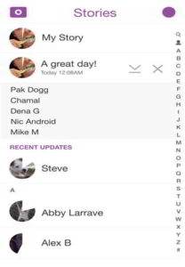 Delete Story on Snapchat