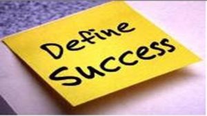 define your success