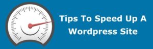 Wordpress site speed optimization
