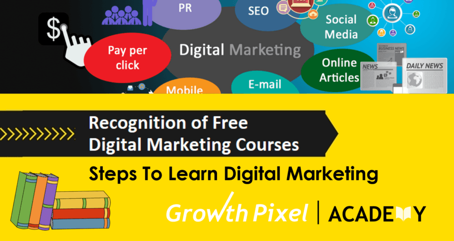 Recognition of Free Digital Marketing-Courses