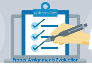 proper assignment evaluation