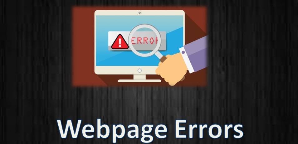 Important Webpage Errors
